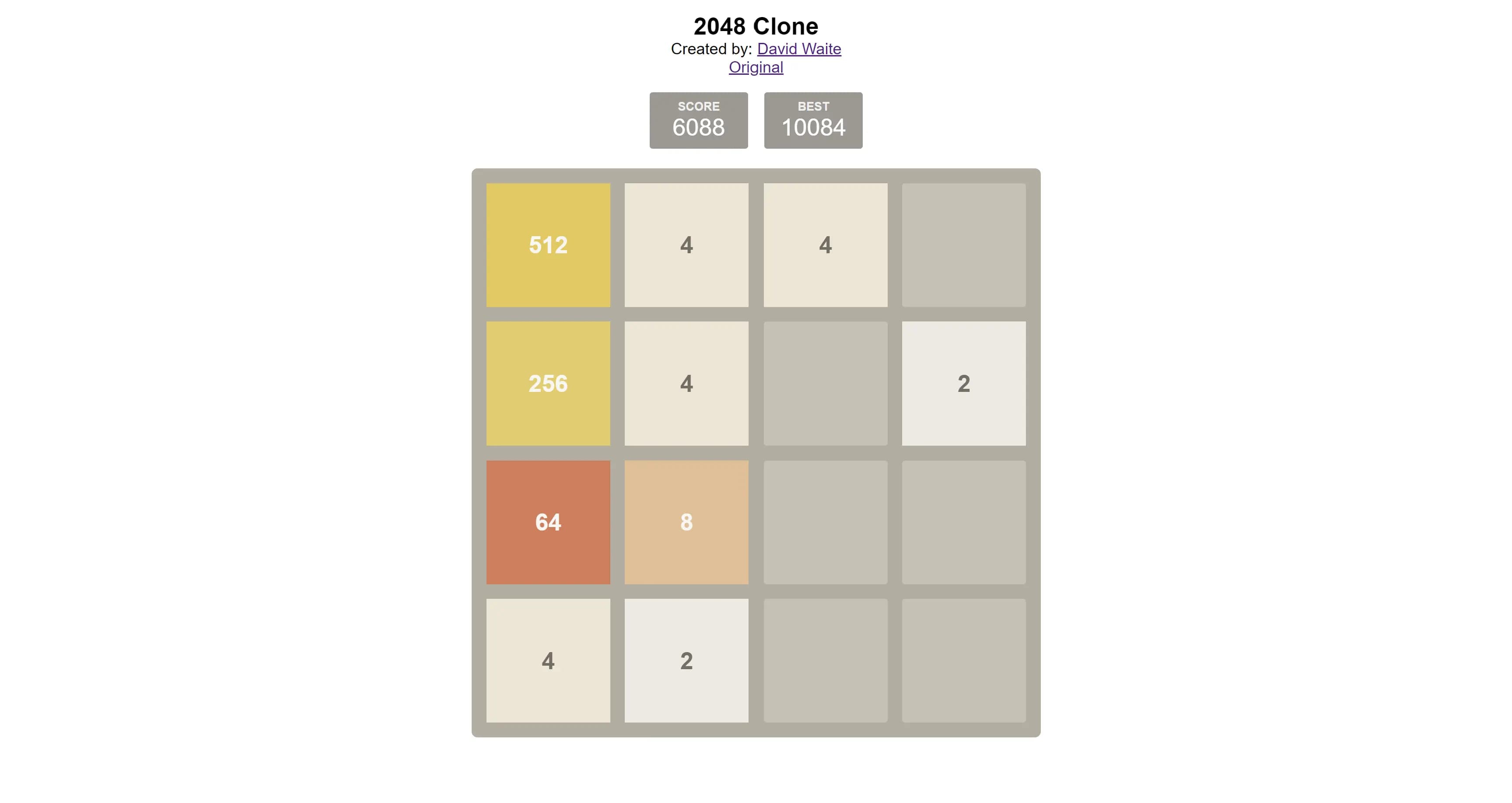 2048 Clone